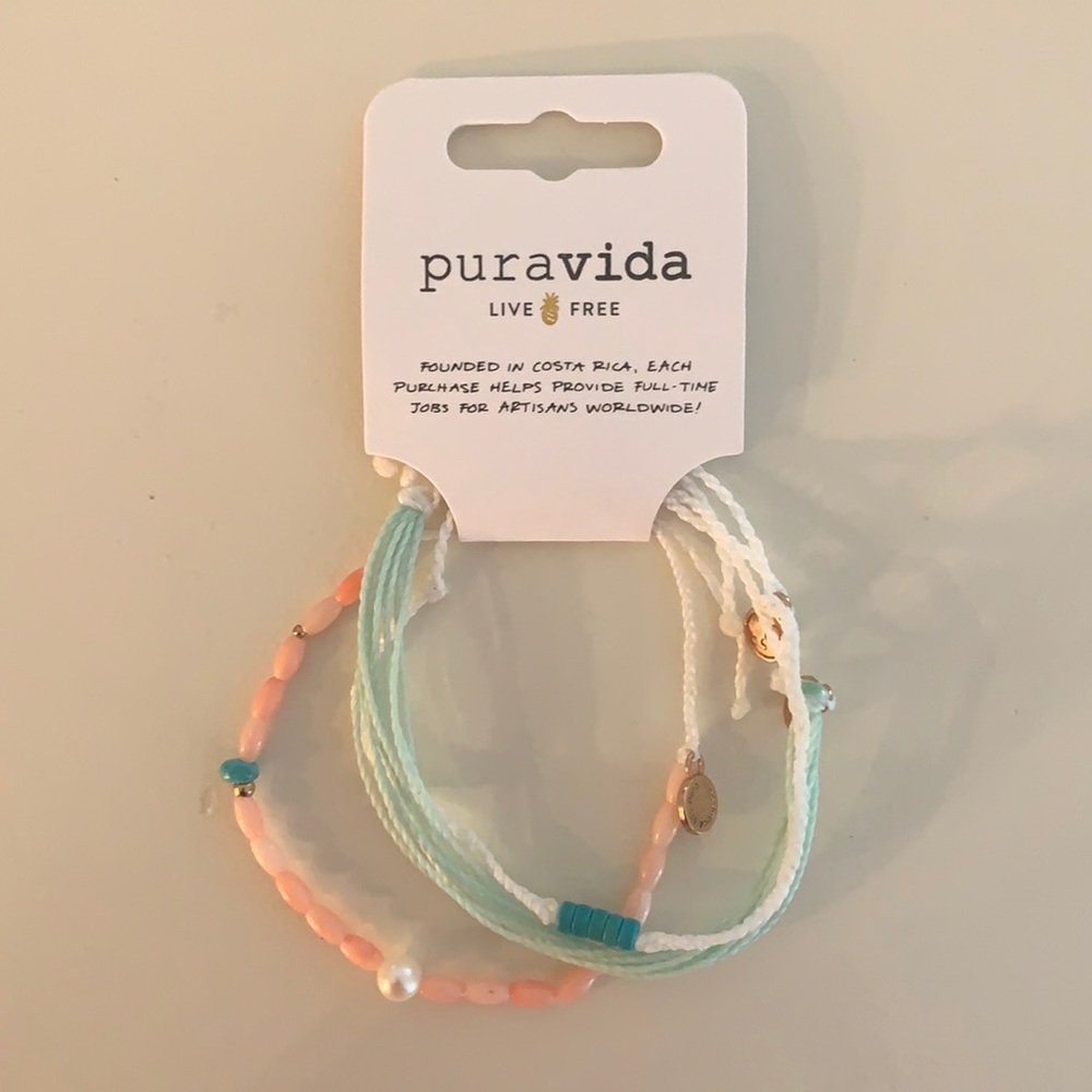 Pura Vida bracelet set
